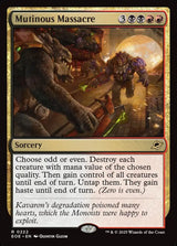 Mutinous Massacre - MTG Edge of Eternities 222 NM