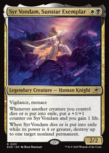 Syr Vondam, Sunstar Exemplar - MTG Edge of Eternities 231 NM