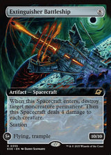 Extinguisher Battleship Extended Art - MTG Edge of Eternities 355 NM