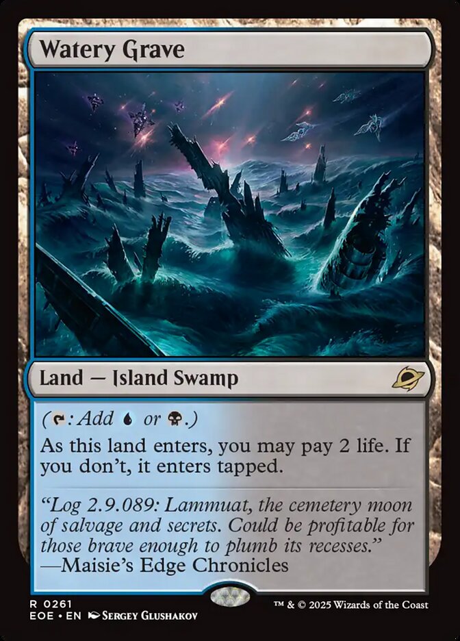 Watery Grave - MTG Edge of Eternities 261 NM