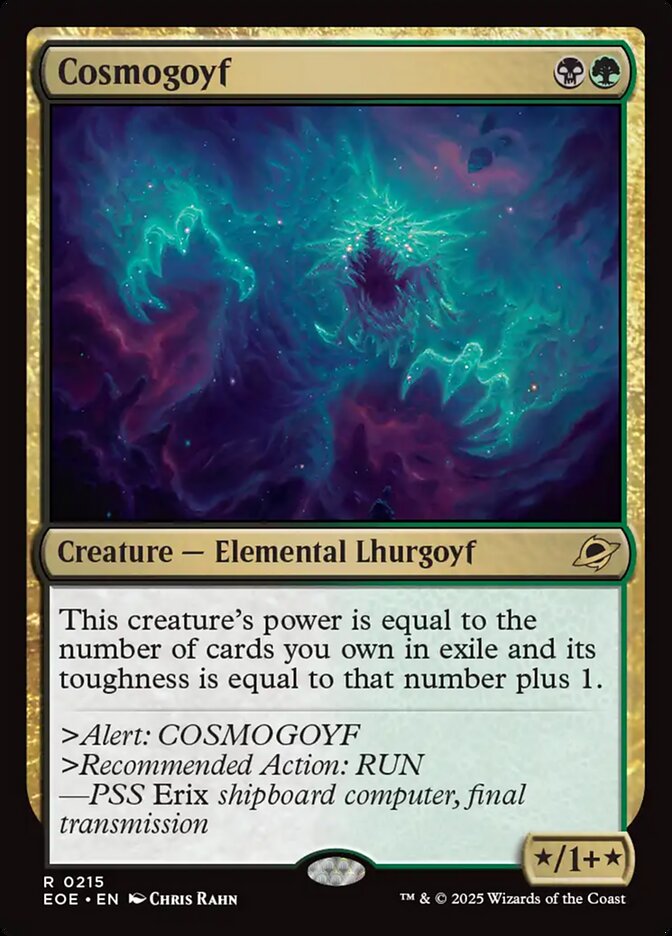 Cosmogoyf - MTG Edge of Eternities 215 NM
