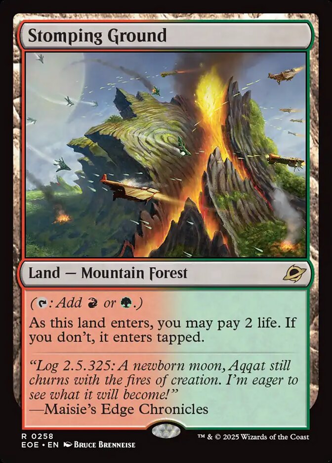 Stomping Ground - MTG Edge of Eternities 258 NM