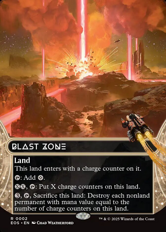 Blast Zone - MTG Edge of Eternities: Stellar Sights 2 NM