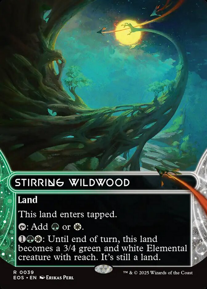 Stirring Wildwood - MTG Edge of Eternities: Stellar Sights 39 NM