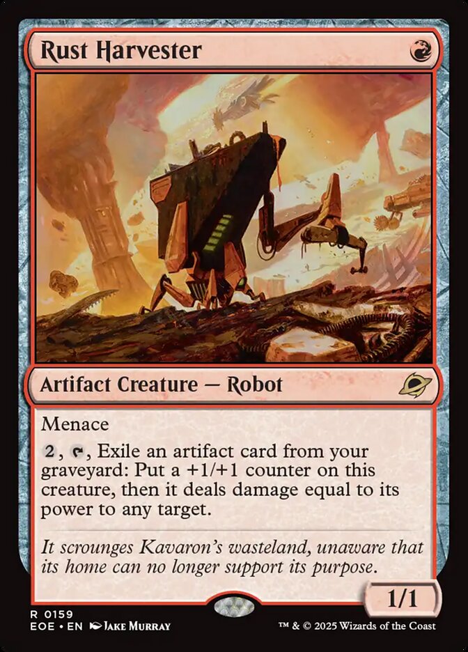 Rust Harvester - MTG Edge of Eternities 159 NM