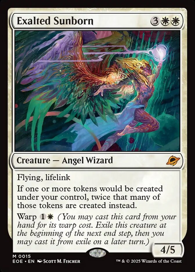 Exalted Sunborn - MTG Edge of Eternities 15 NM