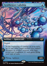 Synthesizer Labship Extended Art - MTG Edge of Eternities 329 NM