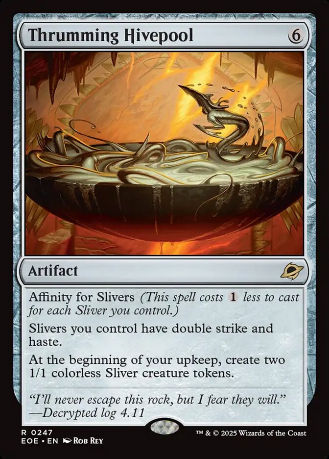 Thrumming Hivepool - MTG Edge of Eternities 247 NM