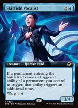 Starfield Vocalist Extended Art - MTG Edge of Eternities 328 NM