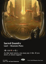 Sacred Foundry Borderless - MTG Edge of Eternities 282 NM
