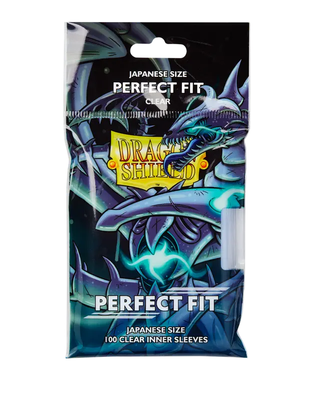 Dragon Shield - Japanese - (100) Perfect Fit Top-Loading - Clear