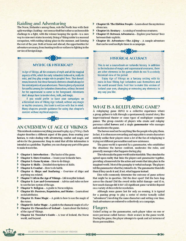 Age of Vikings RPG