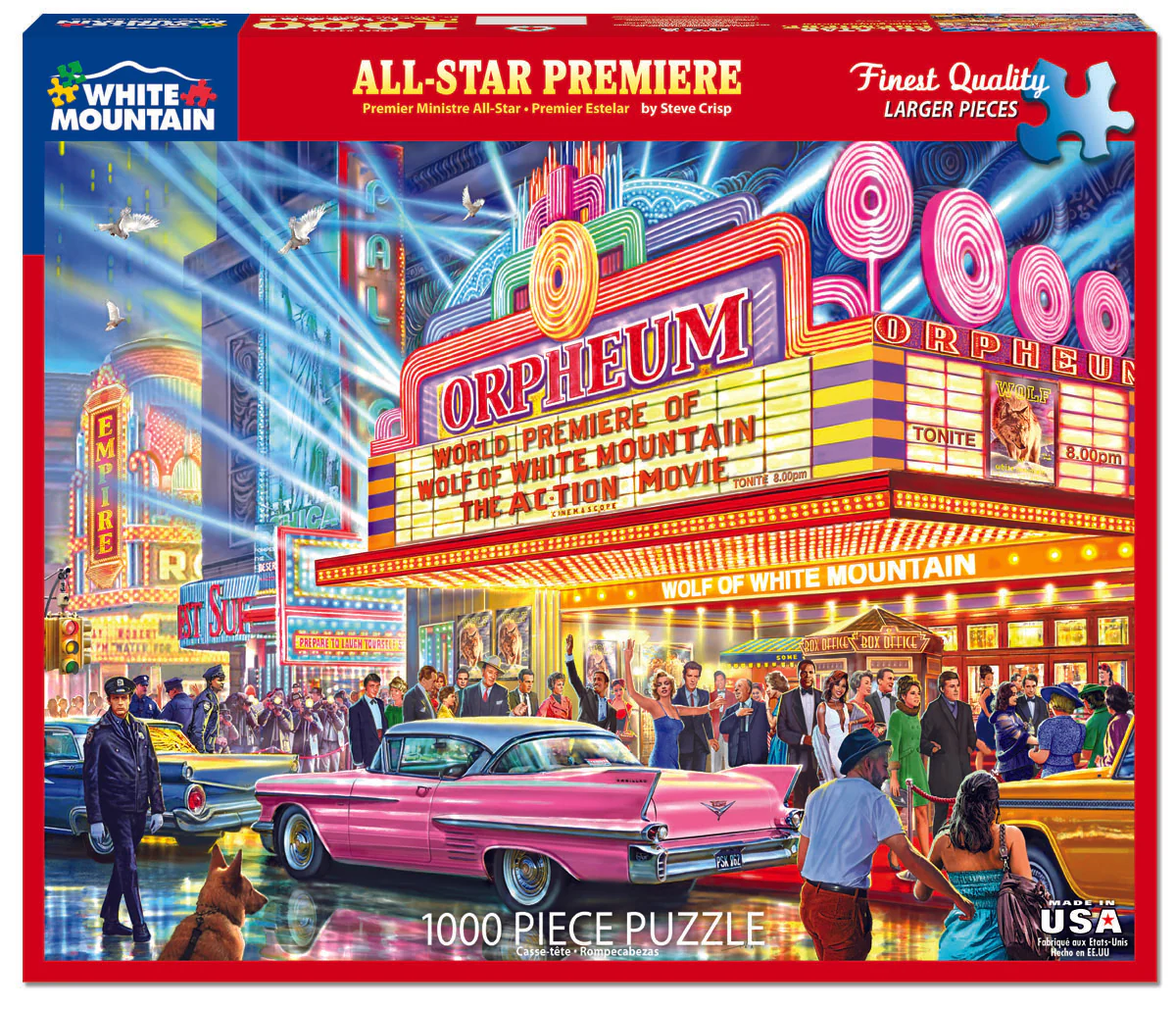 All-Star Premiere - 1000 Piece Jigsaw Puzzle White Mountain