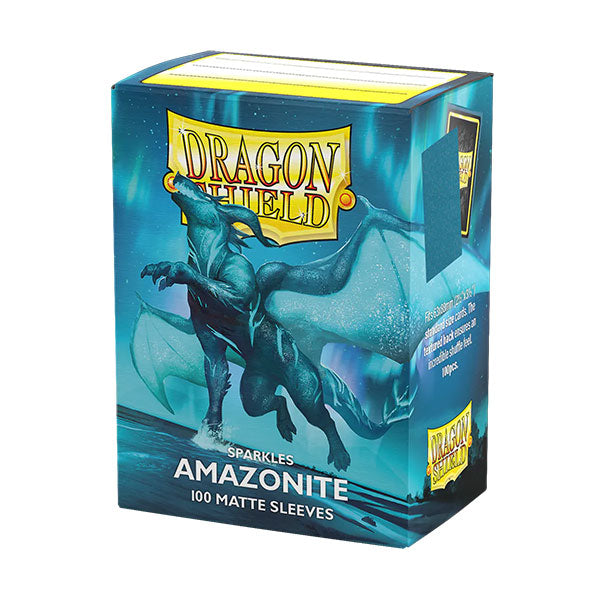 Dragon Shield Sleeves: Standard- Matte Sparkles Amazonite