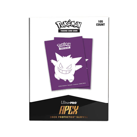 Ultra Pro Apex Sleeves Pokemon Elite Series Gengar card protection demonstration