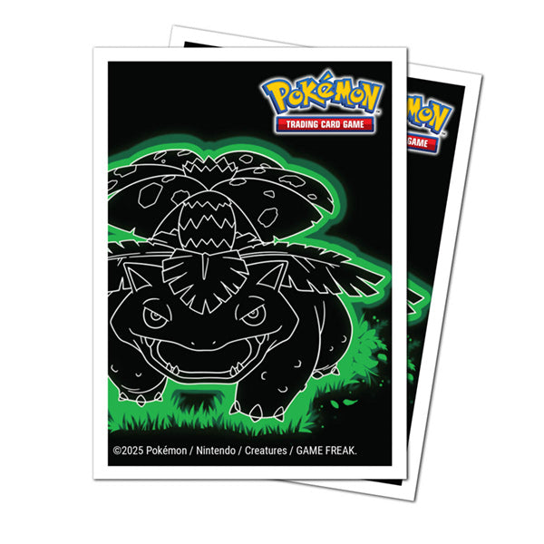 Apex Deck Protector Sleeves: Pokemon Neon Kanto- Venusaur Apex Deck Protector Sleeves: Pokemon Neon Kanto- Venusaur