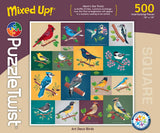 Art Deco Birds - 500pc Puzzle Twist
