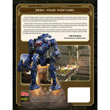 BattleTech: Hot Spots- Draconis Reach board game cover art and components detail