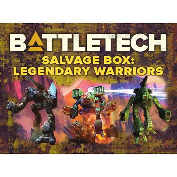 BattleTech: Salvage Blind Box Display - Legendary Warriors