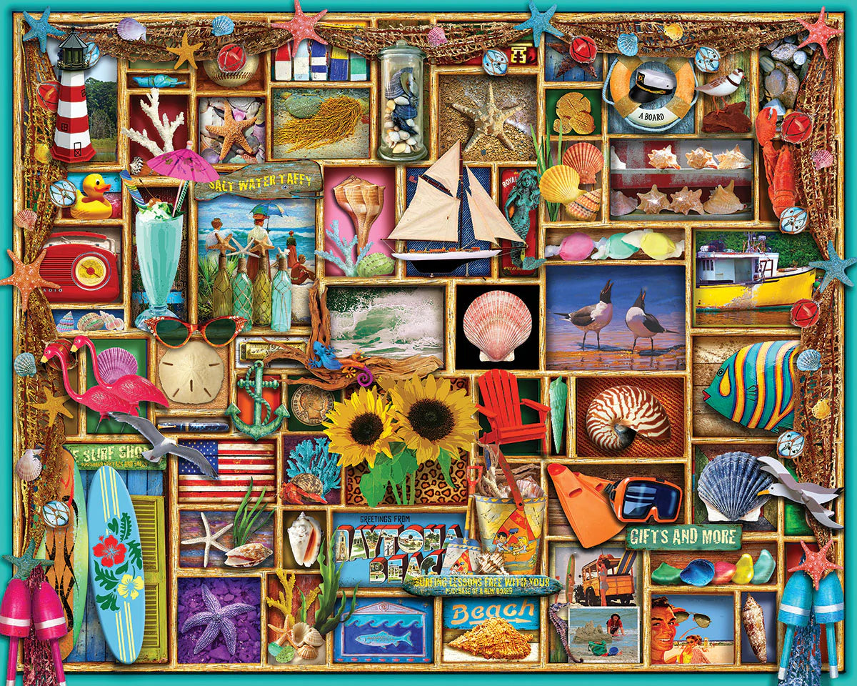 Beach Comber - 1000 Piece Jigsaw Puzzle White Mountain