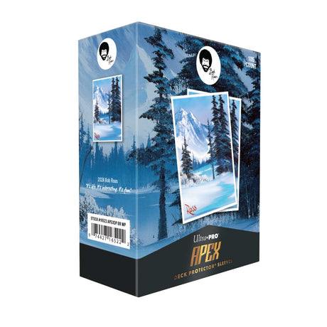 Ultra Pro Apex Sleeves Bob Ross Winter Paradise | Elderwoods