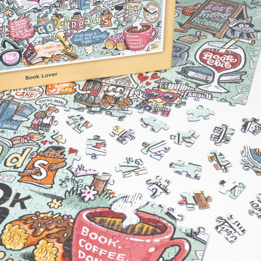 Book Lover - 1000pc Puzzle Twist