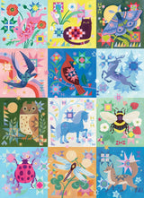 Quilted Critters - 500pc Puzzle Twist