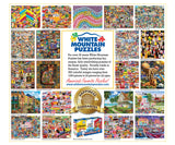 What Flowers Mean - 1000 Piece Jigsaw Puzzle White Mountain box packaging