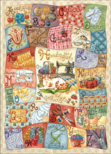 Sewing Alphabet - 1000pc Puzzle Twist