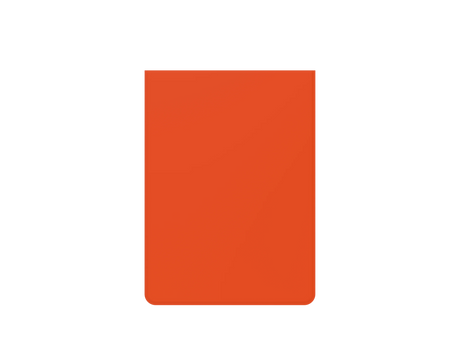 Heavy Play Curv Sleeves - Monk Orange (100) displaying card protection features