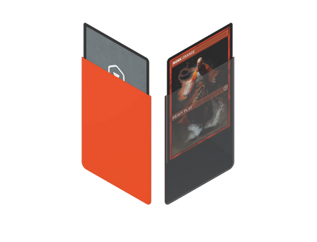 Heavy Play Curv Sleeves - Monk Orange (100) | Elderwoods