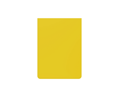 Heavy Play Curv Sleeves - Paladin Yellow (100) displaying card protection features