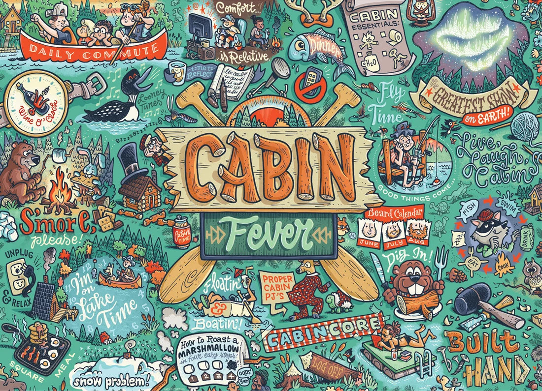 Cabin Fever - 1000pc Puzzle Twist