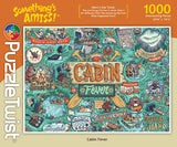Cabin Fever - 1000pc Puzzle Twist