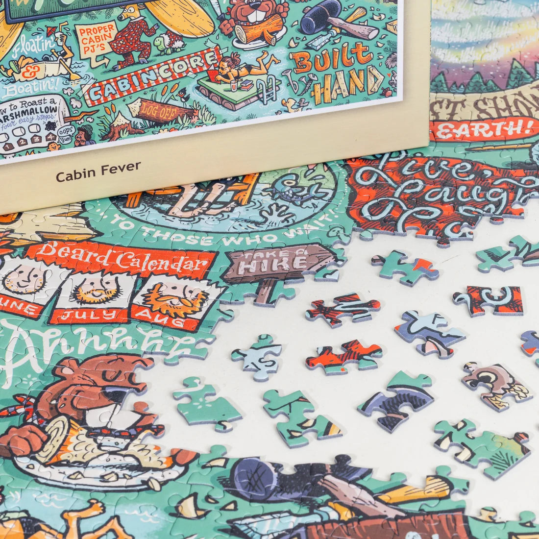 Cabin Fever - 1000pc Puzzle Twist