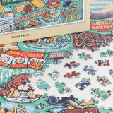 Cabin Fever - 1000pc Puzzle Twist