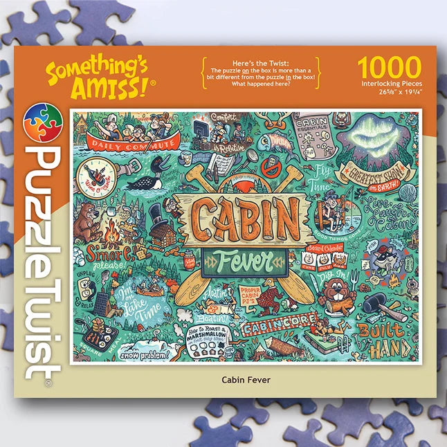 Cabin Fever - 1000pc Puzzle Twist