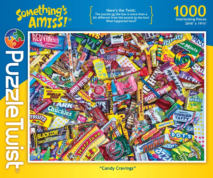 Candy Cravings - 1000pc Puzzle Twist
