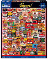 Cheers! - 1000 Piece Jigsaw Puzzle White Mountain