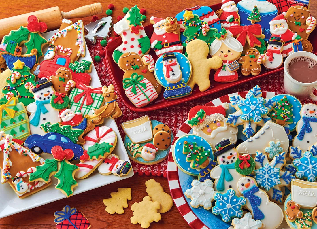 Cookies at Christmas - 1000pc Puzzle Twist