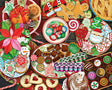 Christmas Goodies - 1000 Piece Jigsaw Puzzle White Mountain | Elderwoods