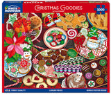 Christmas Goodies - 1000 Piece Jigsaw Puzzle White Mountain completed puzzle image