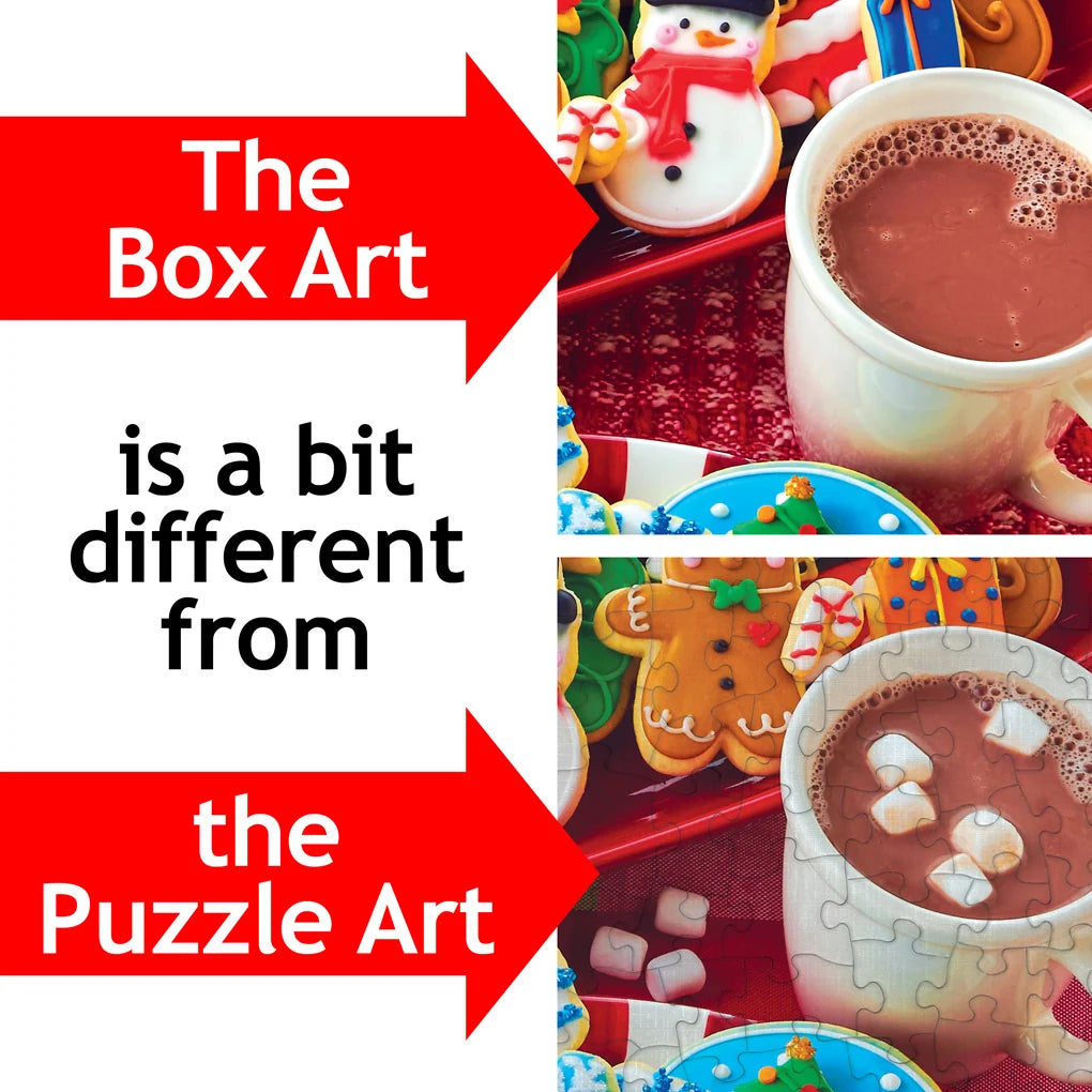 Cookies at Christmas - 1000pc Puzzle Twist