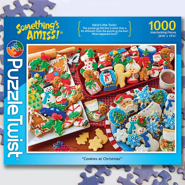 Cookies at Christmas - 1000pc Puzzle Twist