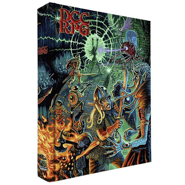 Dungeon Crawl Classics RPG: Core Rulebook William McAusland Cover