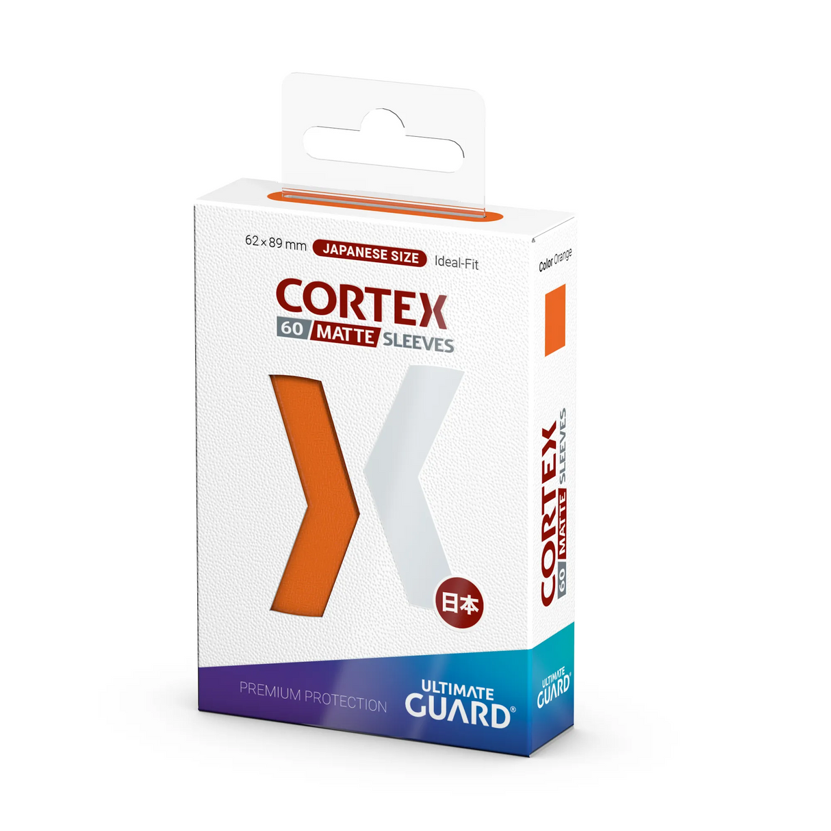 Ultimate Guard CORTEX Japanese Matte Orange Sleeves (60ct)