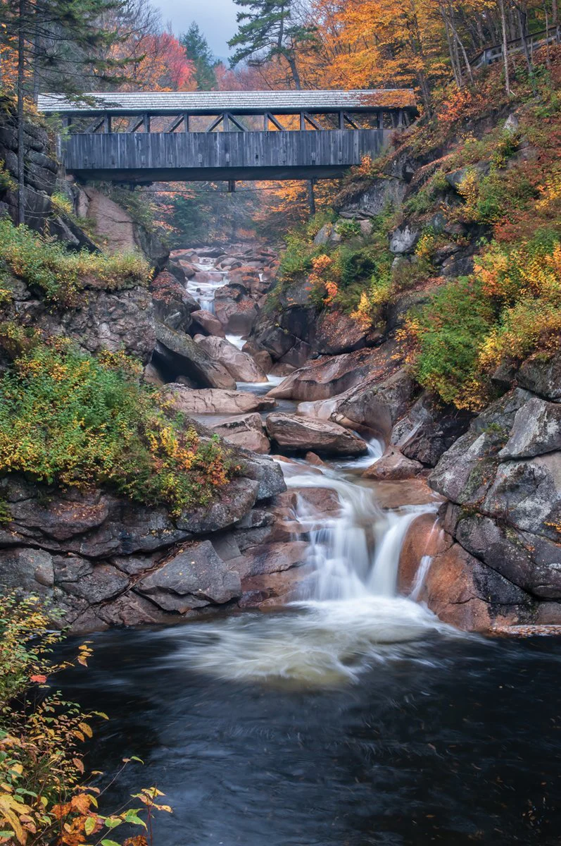 Covered Bridge - 1000 Piece Jigsaw Puzzle White Mountain