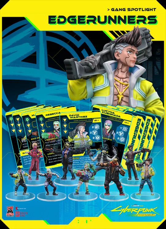 Cyberpunk Edgerunners: Combat Zone Retail Edition