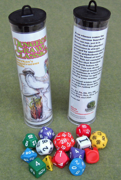 DCC Dice: Sezrekan's Sanguivorous Solids (14 Dice Set)