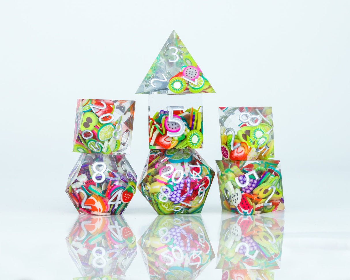 Sirius Dice: RPG Dice Set (7): Sharp Fruit